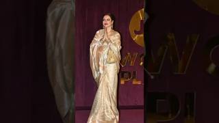 Rekhas Kanchipuram Sari bollywood shorts trending rekha event actress sari viralvideo [upl. by Chud]