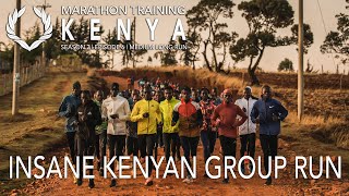 INSANE KENYAN GROUP RUN  Marathon Training in KENYA with LUIS ORTA  S02E06 [upl. by Forester]