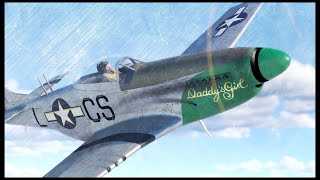 The Dogfighting Mustang P51D10 War Thunder [upl. by Kciredohr]