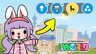 NOBODY THOUGHT TO DO IT 😮 30 NEW Secrets and Hacks  Toca Boca World 🌏 [upl. by Rizika]