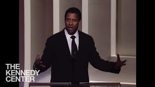 Denzel Washington Morgan Freeman Tribute  2008 Kennedy Center Honors [upl. by Herrington]