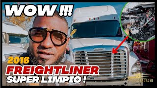 Freightliner Cascadia 2016  MOTOR SUPER CLEAN Gomas Nuevas [upl. by Adnohsek]