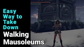 How to Take Down Walking Mausoleums  Elden Ring [upl. by Akimahc]