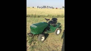 Race Mower Progress LT 1000 Race Mower lawnmowerracing [upl. by Aham]