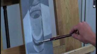 Learn how to paint glass and water  with Rudy Kistler [upl. by Nylirek985]