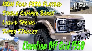 The Ultimate Overland Truck Elevation Off Grid F550 Flatbed Review [upl. by Ehrman324]