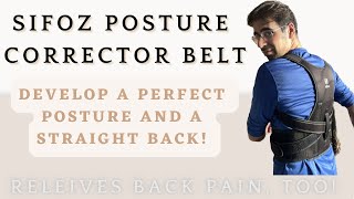 The perfect support for your back  Develop a healthy posture  Sifoz posture corrector belt [upl. by Israel]