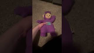 Teletubbies 1998 Playskool Original Talking Tinky Winky Doll [upl. by Idell]