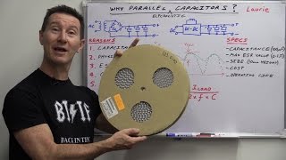 EEVblog 742  Why Electrolytic Capacitors Are Connected In Parallel [upl. by Noteek]