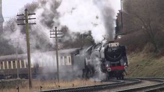 02 110318 KWVR Keighley and Worth Valley Railway Winter Gala 2018 [upl. by Thorndike]