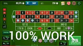 Roulette winning strategy 4  how to win roulette without loss [upl. by Nalad460]