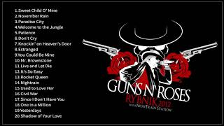 Guns N Roses Greatest Hits Full Album 2019  Best Songs Of Gun N Roses [upl. by Constancy]