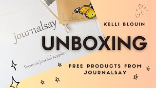 Journalsay UNBOXING Stationary Haul So many great items [upl. by Eelyab]