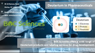 Deuterium in Pharmaceuticals  Deuterated Drug Discovery  Deuterium2H Labeling [upl. by Valeta]