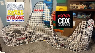 CDX Blocks Recreation of the Coney Island Cyclone [upl. by Eidnyl659]