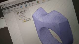 Fusion 360 Mesh to BRep  Make an STL machinable [upl. by Hpesoy258]