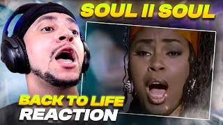 VIBES FOR THE 100K CELEBRATION Soul II Soul  Back To Life LIVE REACTION Flashback Friday [upl. by Emmuela]