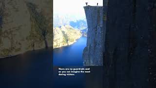 Pulpit Rock Norway The Most Intimidating Cliff EVER [upl. by Gregory310]