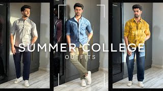 Budget Summer College Outfit For Men 2024 [upl. by Larimore]