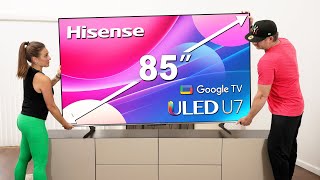 Huge 85quot Hisense U7H  Pretender or Contender [upl. by Wise893]