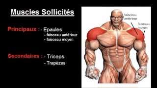 Exercice musculation Épaules  quot Développé Épaules machine quot [upl. by Kimberlyn346]