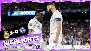 HIGHLIGHTS  Real Madrid 20 Chelsea FC  UEFA Champions League [upl. by Gualterio]