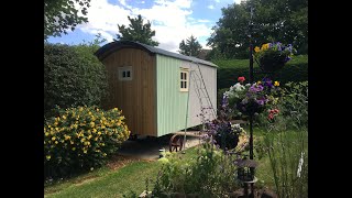 Shepherds Hut Build Slideshow [upl. by Yltnerb925]