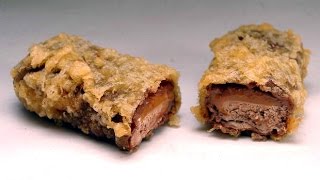 Deep Fried Mars Bars  One Pot Chef [upl. by Neeloj]