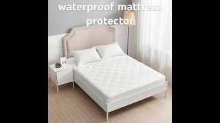 100 cotton quilted waterproof mattress protector [upl. by Riki]