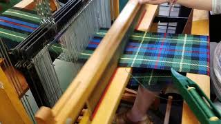 How a Scottish Tartan is Woven [upl. by Abbe]