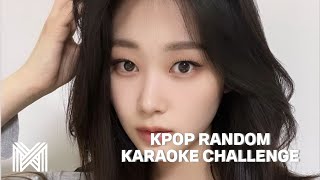 Kpop Random Karaoke Challenge  with Lyrics 2023 ♡ kpop straykids newjeans twice [upl. by Lodie]