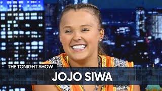 JoJo Siwa Teases New Music and Reveals That She Almost Quit Dance Before Dance Moms  Tonight Show [upl. by Adnorrehs]