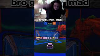 BRO GOT AGITATED IN ROCKET LEAGUE rocketleague rlcs gaming funny shorts rocketleagueclips [upl. by Eustazio474]