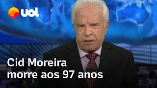 Cid Moreira morre aos 97 anos relembre trajetória do primeiro apresentador do Jornal Nacional [upl. by Shayna]