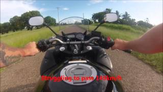 Yamaha FZ6R Throttle Restriction Removed [upl. by Llenehc]