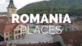 10 Best Places to Visit in Romania  Travel Video [upl. by Reffinej]