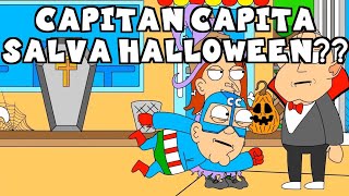 Chi capisce Battute freddure o colmi Capitan Capita halloween shorts per amici di Pera Toons [upl. by Atinat6]