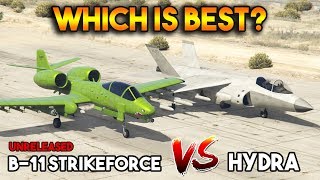 GTA 5 ONLINE  B11 STRIKEFORCE VS HYDRA WHICH IS BEST [upl. by Neeroc330]