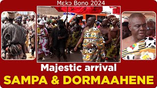 Our brothers from Sampa also joined the Meko Bono festival with Dormaahene making a grande entrance [upl. by Ky]