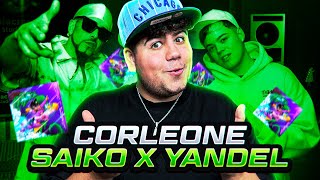 SAIKO SALIENDO DEL PLANETA  REACCIÓN a Saiko x Yandel  Corleone Official Video [upl. by Seldon]