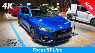 Ford Focus ST Line 2022  FULL Review in 4K  Exterior  Interior  Infotainment EcoBoost HYBRID [upl. by Aekal]