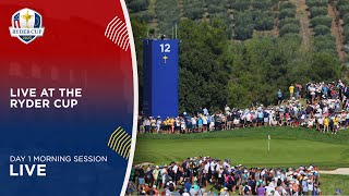 Live at the Ryder Cup  Day 1 Morning  2023 [upl. by Ennaj356]