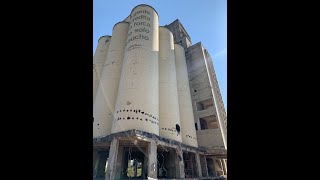 IMPLOSÃO CESA FIM DOS SILOS EM PASSO FUNDO [upl. by Iblok]