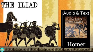 The Iliad  Videobook Part 12 🎧 Audiobook with Scrolling Text 📖 [upl. by Goldarina]