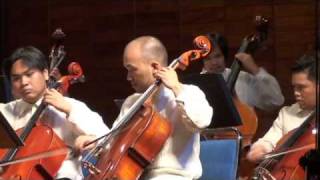 Manila Symphony Orchetsra plays Lahing Kayumanggi by Lucio San Pedro  Part I [upl. by Ahsinaw]