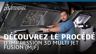 Découvrez le procédé dimpression 3D Multi Jet Fusion appelé MJF avec 3DEXPERIENCE Make et Scultpeo [upl. by Yumuk]