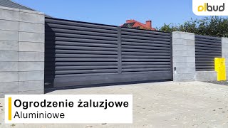 Montaż ogrodzenia aluminiowego z dostawą bloczków KOSTBET i bramą Wiśniowski w Gdańsku [upl. by Etteloc]