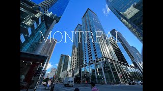 Montreal Quebec Two beautiful days in Montreal 4K VIDEO HD [upl. by Magan84]