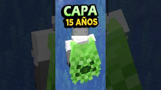 ✅ Conseguir la CAPA CREEPER del 15 Aniversario de Minecraft [upl. by Sherwynd]