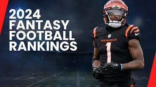 2024 Fantasy Football Wide Receiver Rankings  Top 5 WRs to Draft [upl. by Warren518]